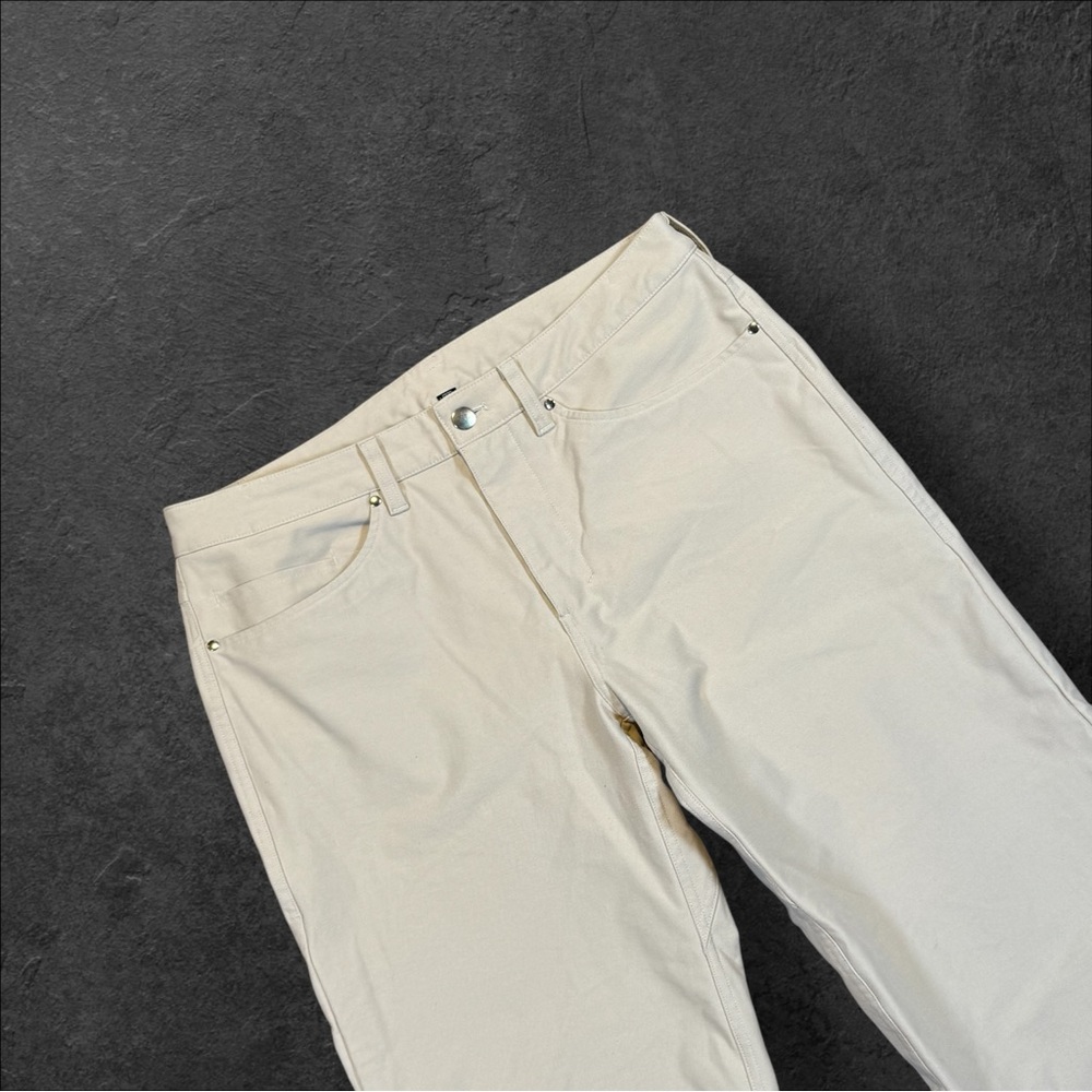 EUC Lululemon ABC Relaxed Fit‎ Crop Pant Beige Mens Size 32x26